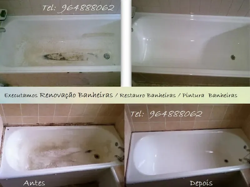 Recuperação de banheira, Pintura de banheira