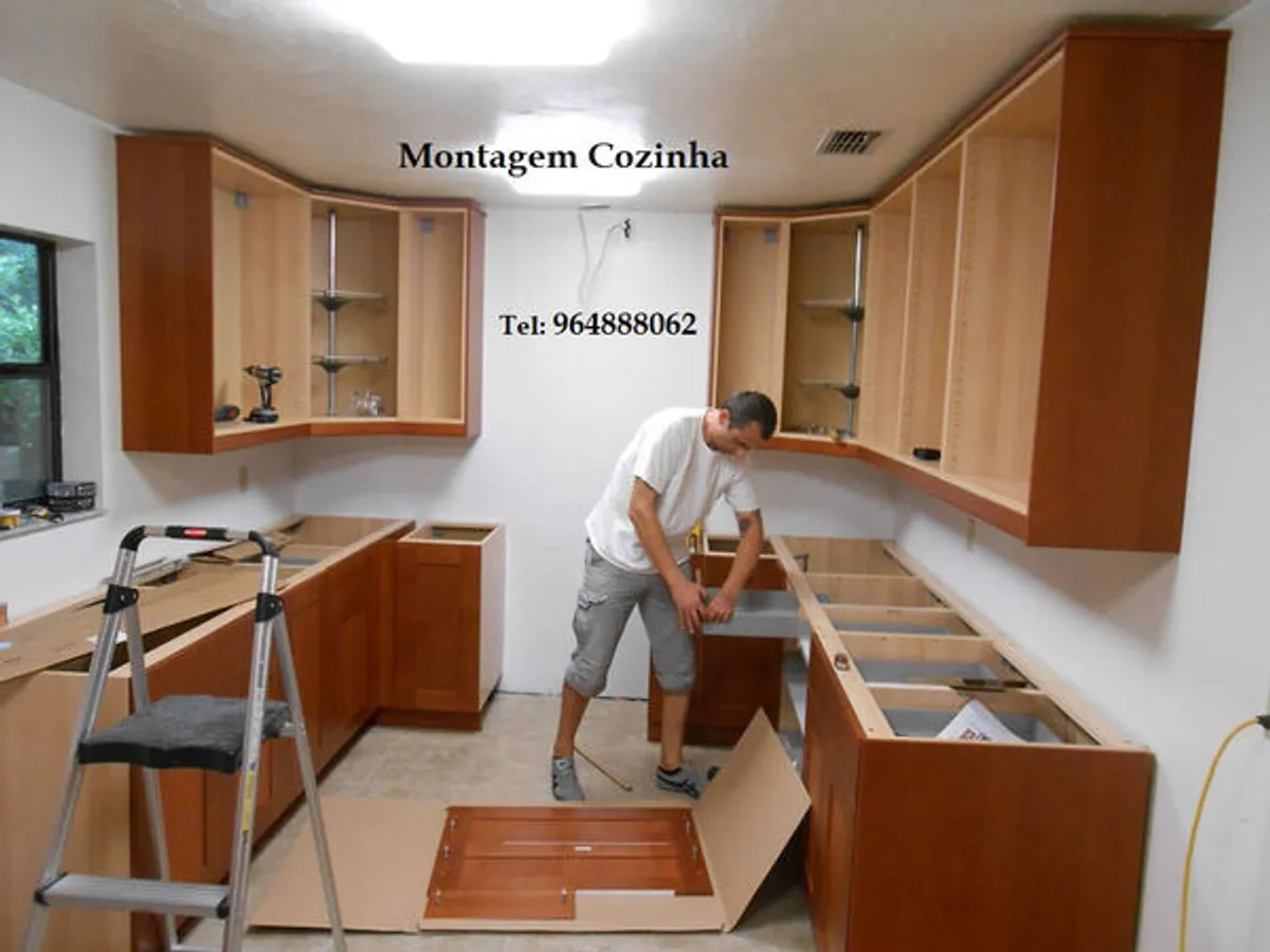 MONTAGEM móveis, aparelhos, equipamentos, ..