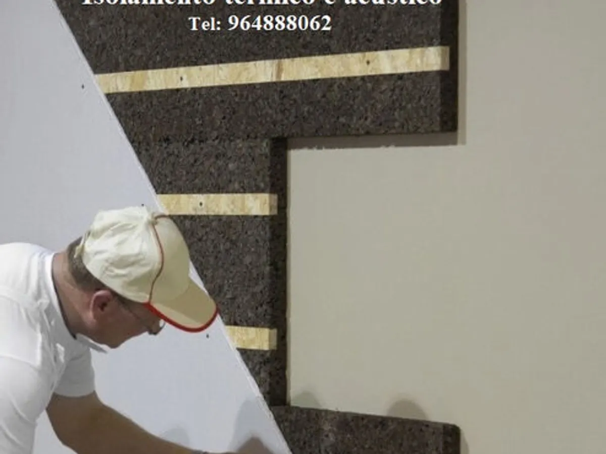 Aplicação isolamento térmico, isolamento acústico