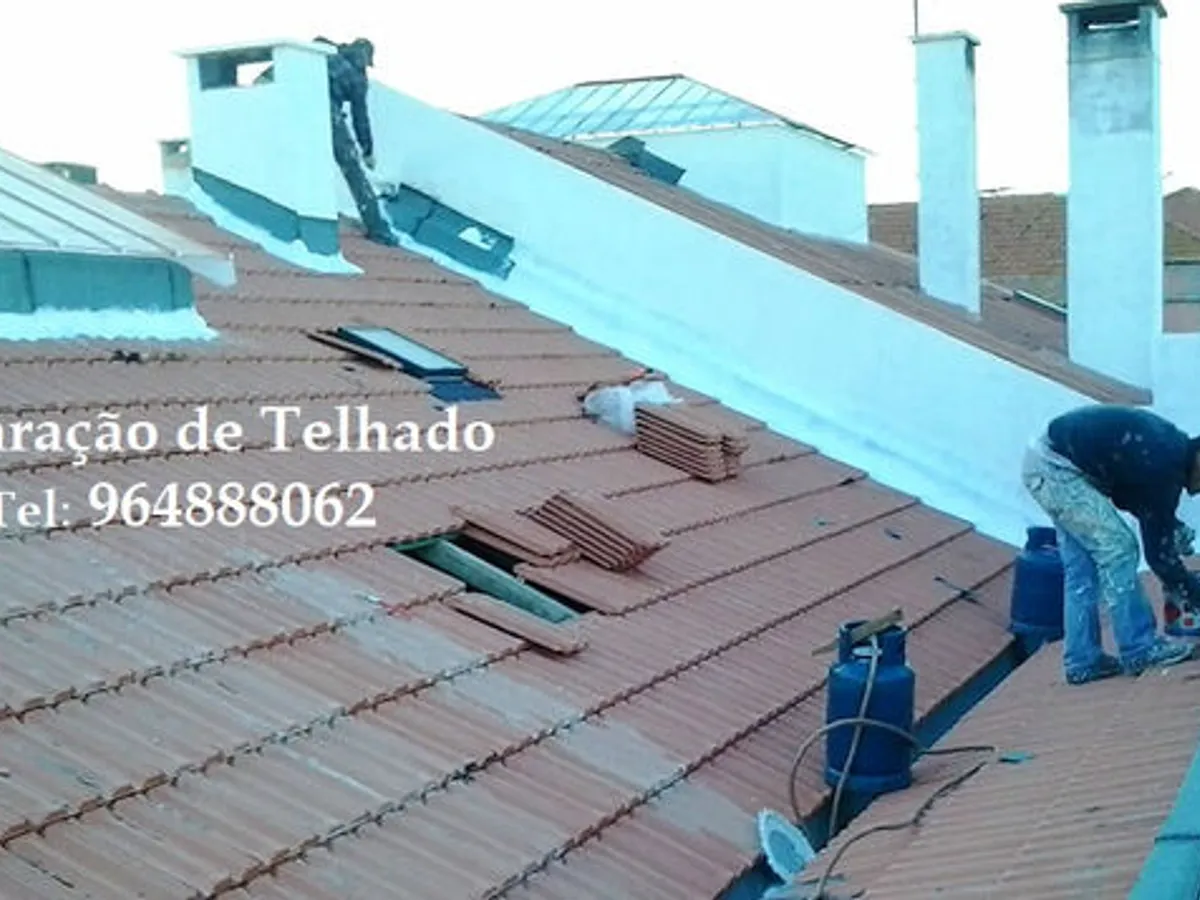 Reparação de Telhados - Substituição de Telhados.