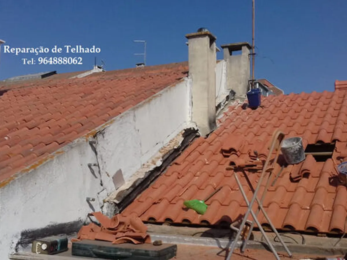 Reparação de Telhados - Substituição de Telhados.