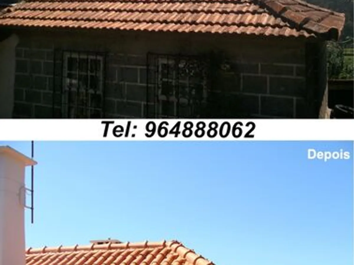 Reparação de Telhados - Substituição de Telhados.