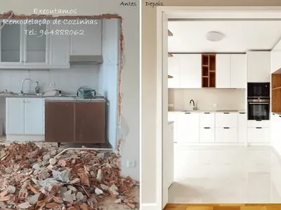 Executamos Remodelação de Cozinhas.