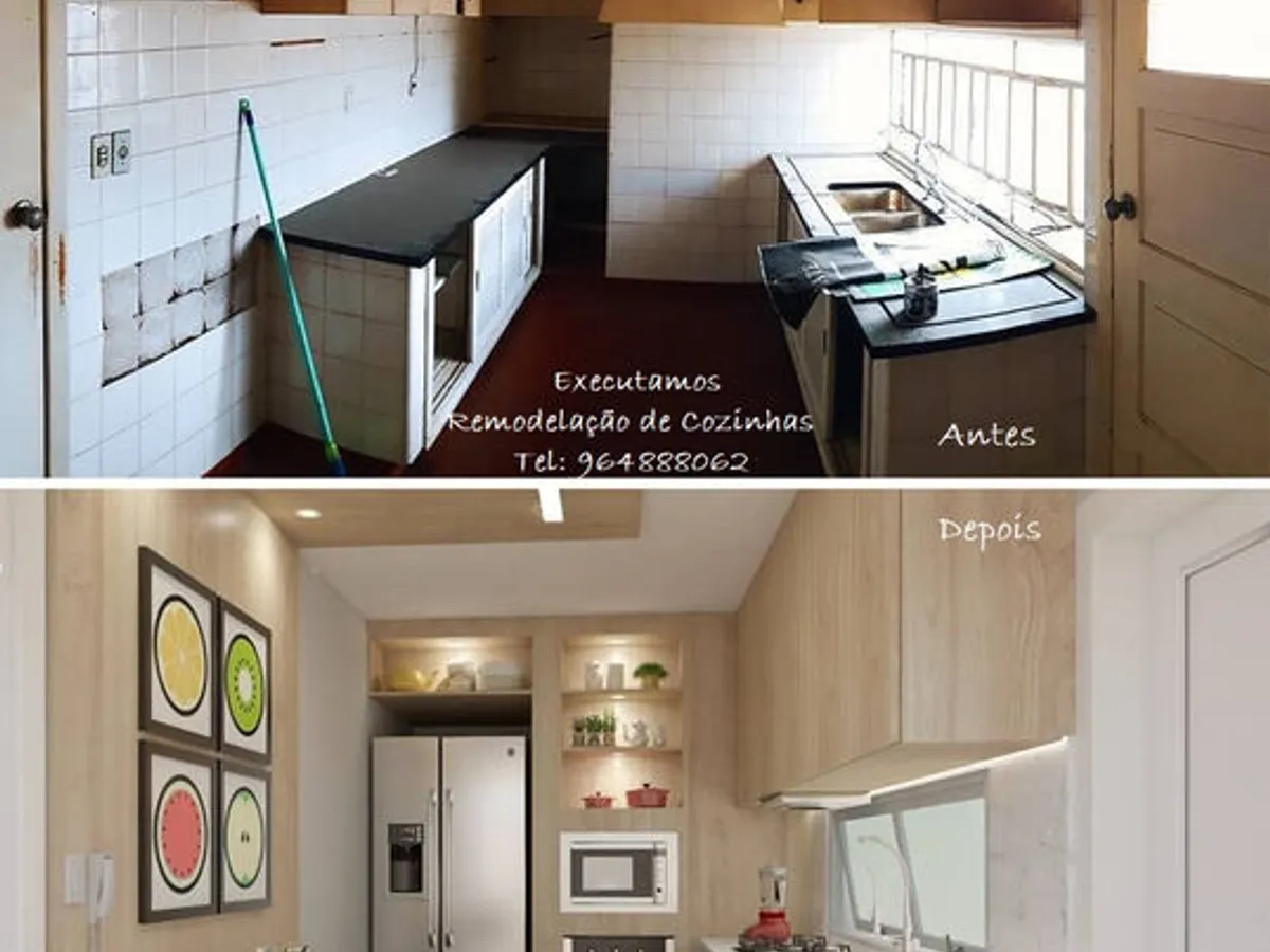 Executamos Remodelação de Cozinhas.