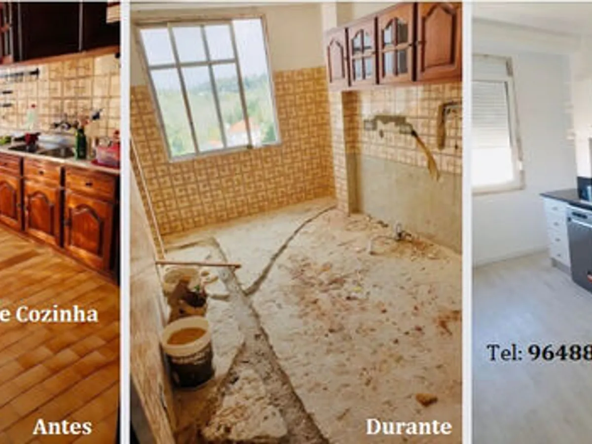 Executamos Remodelação de Cozinhas.