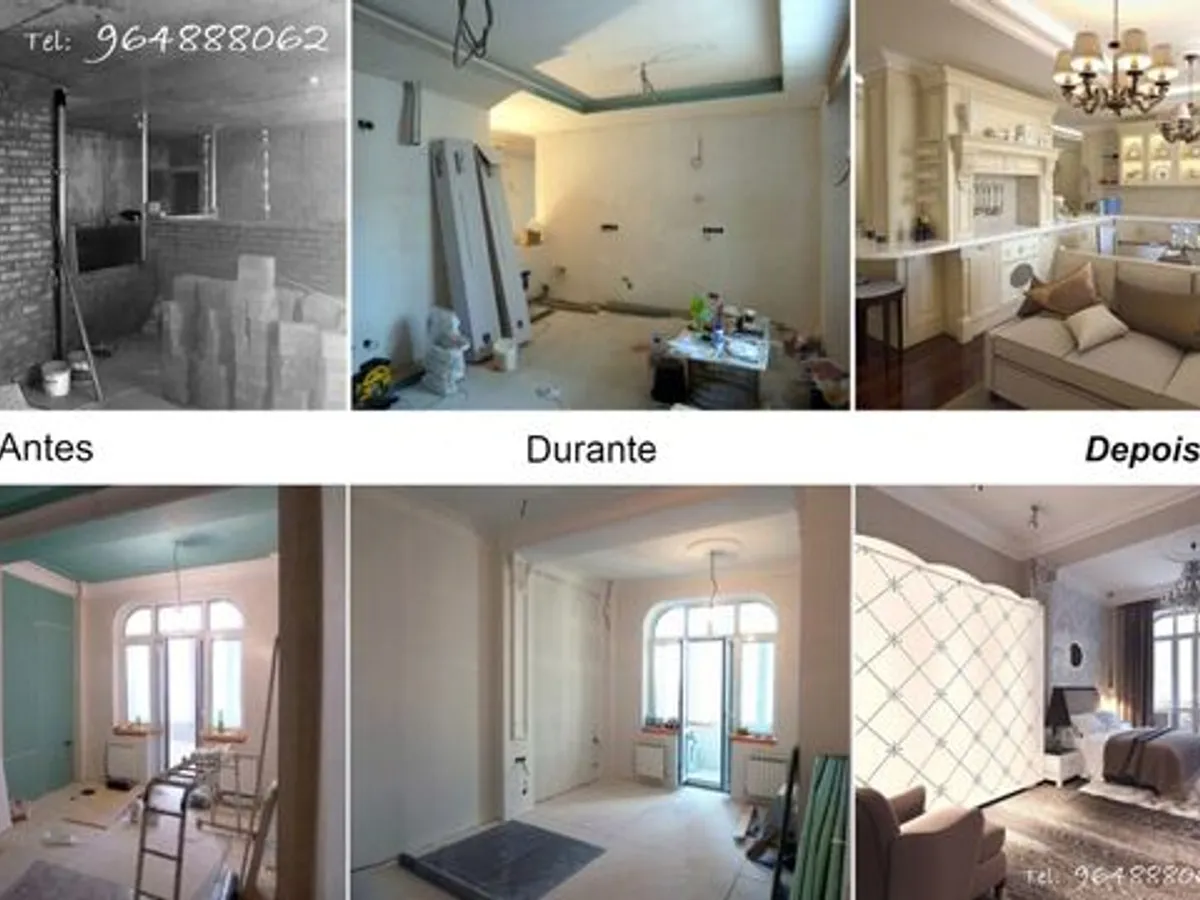 Executamos RENOVAÇÃO de APARTAMENTOS.