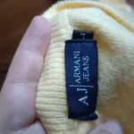 Suéter Vintage Armani Jeans – Lã Virgem – Amarelo (Ano 2000)
 8