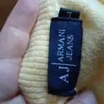 Suéter Vintage Armani Jeans – Lã Virgem – Amarelo (Ano 2000)
 9