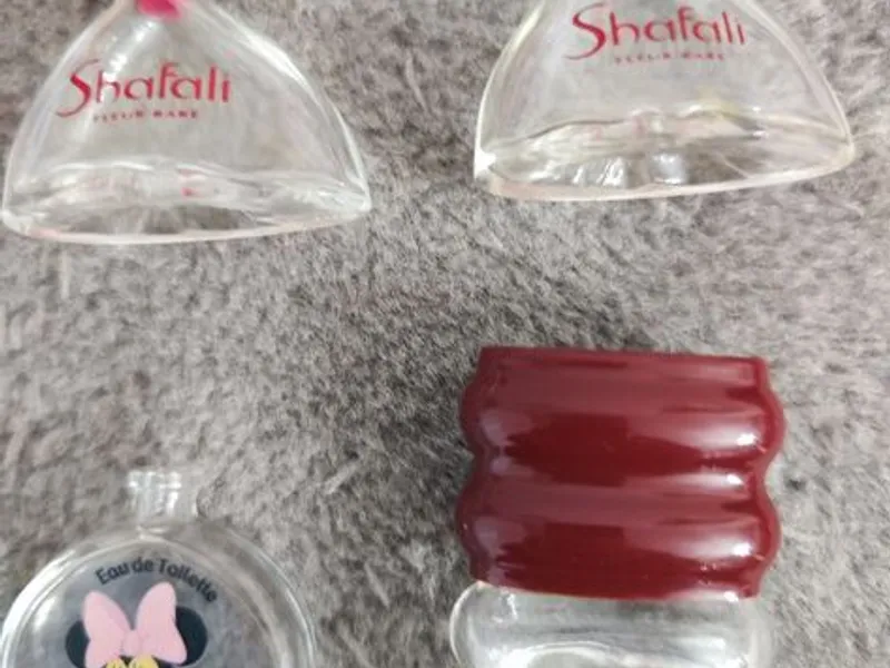 Miniaturas vazias de perfumes da Yves Rocher e out