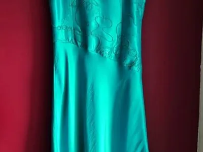 Lindíssimo Vestido de festa/cerimônia, verde água 