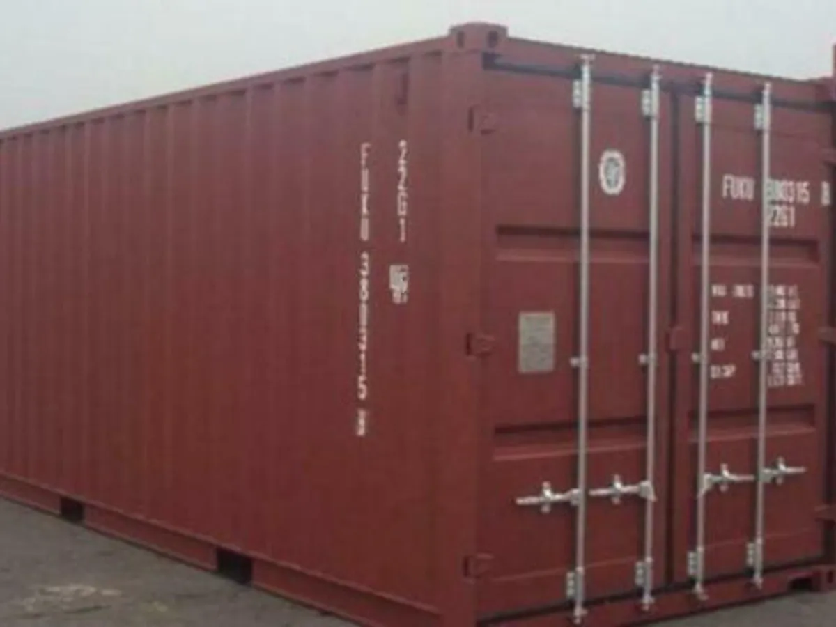 Contentores marítimos usados ​​de 6m e 12m.