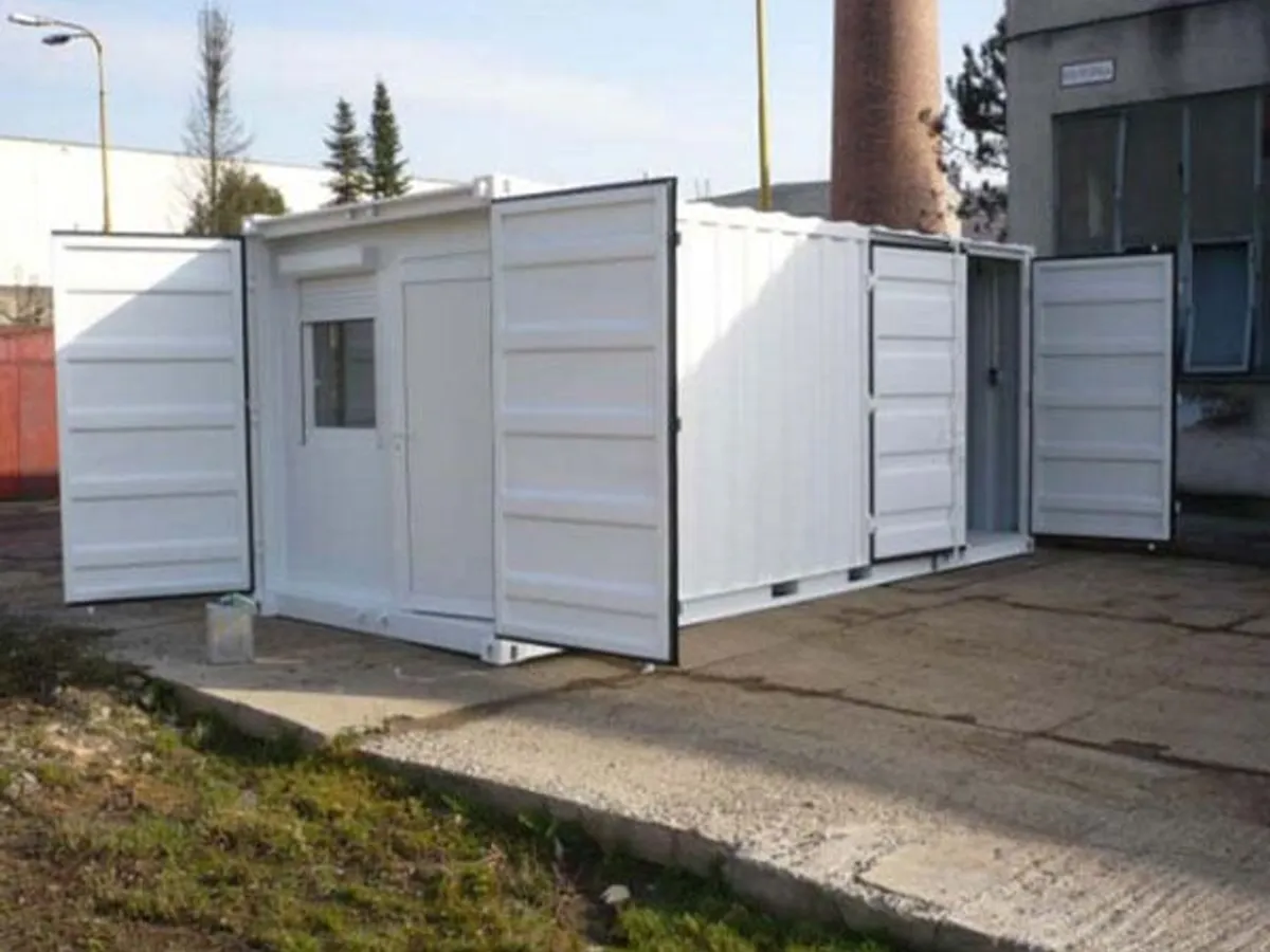 Contentores marítimos usados ​​de 6m e 12m.