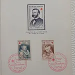 Documento da 1ª exposição filatélica europeia – A  1