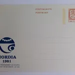 Filatelia - Inteiro postal finlandês– Nordia 1981 1