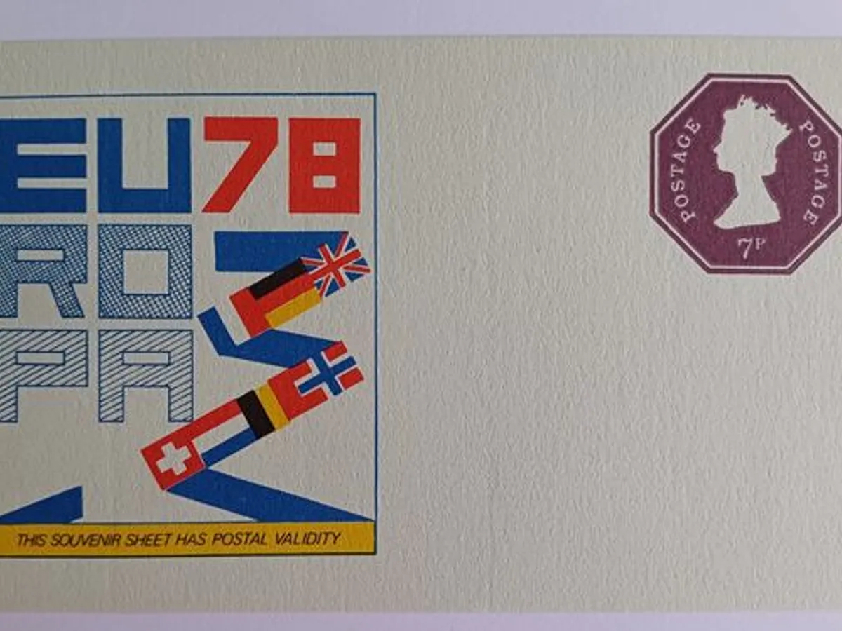 Filatelia - 2 Inteiros postal da Grã-Bretanha, de 