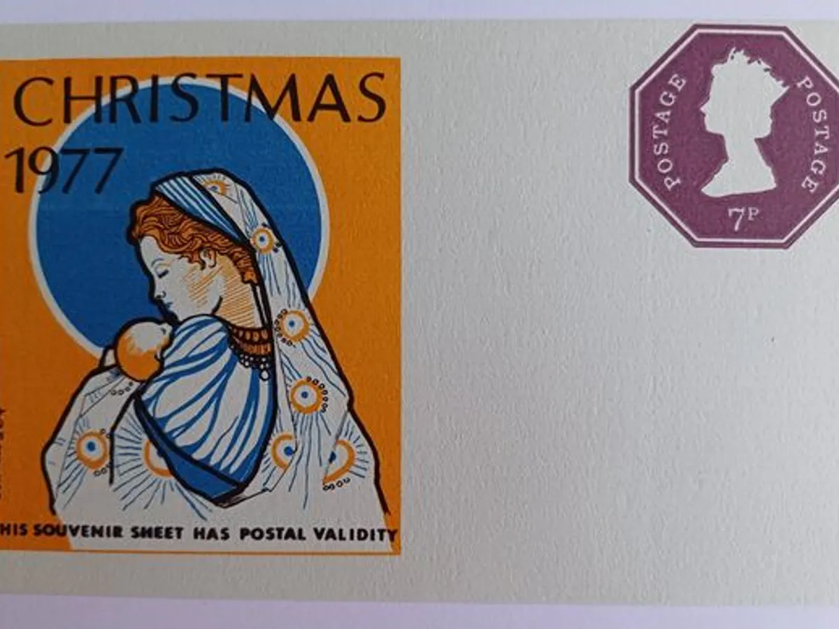 Filatelia - 2 Inteiros postal da Grã-Bretanha, de 