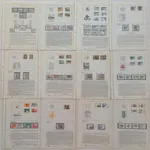 Filatelia - 63 Pagelas de Portugal, com selos – nº 6