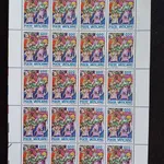 Filatelia - Vaticano - 3 Folhas novas, 1100 Aniver 4