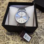 Relógio de pulso feminino prateado em aço Skyline  1