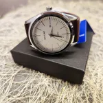 Relógio de pulso masculino castanho em pele da Skyline  6