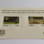 Irlanda Folha lenticular efeito 3D Ryder Cup 2006 3