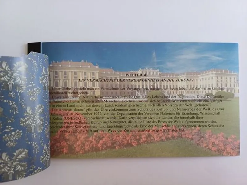 Carteira ONU-Viana Palácio de Schonbrun - 1998