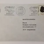 21 envelopes circulados alemães 5