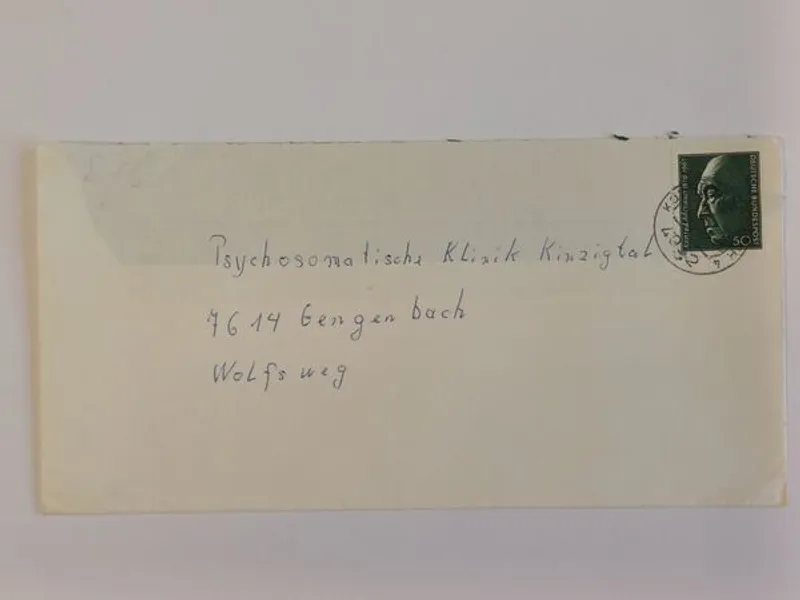 21 envelopes circulados alemães