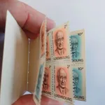 Luxemburgo Carteira Centenário Robert Schuman1986 5