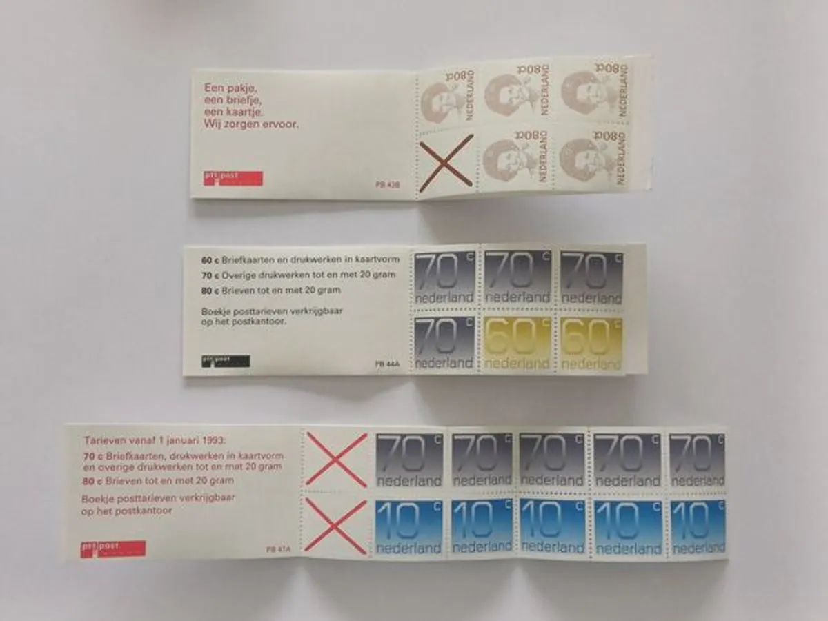 Holanda / Países Baixos – Carteira PB47A - 1993 