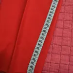 Calças clássicas Zara Woman vermelhas n*42  5