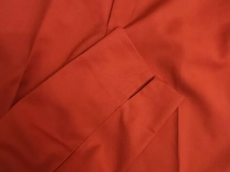 Calças clássicas Zara Woman vermelhas n*42 