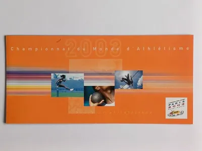 Souvenir Campeonato do Mundo de Atletismo, 2003