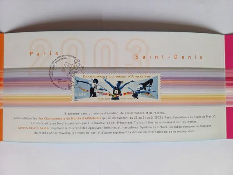 Souvenir Campeonato do Mundo de Atletismo, 2003