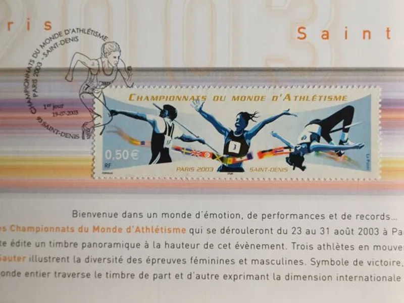 Souvenir Campeonato do Mundo de Atletismo, 2003