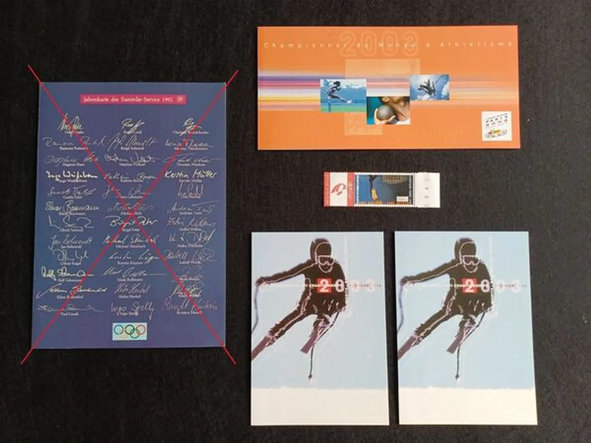 Souvenir Campeonato do Mundo de Atletismo, 2003